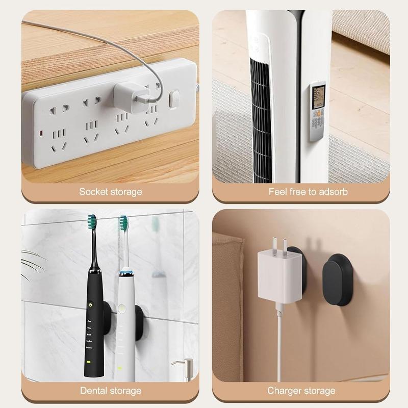 30/2x Strong Magnetic Hook Wall-mounted Anti-lost Magnet Remote Control Refrigerator Storage Rack Sticker Household Storage Hook