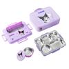 TAFUCO Sanrio 1.5L 316 Stainless Steel 5-Compartment Kids Lunch Box