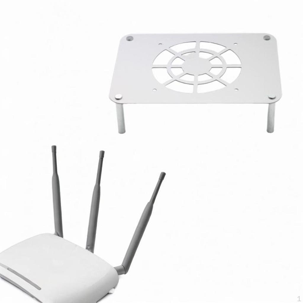 Routers Cooling Base Box Bracket Multifunction Silent TV Holder Stand for Living