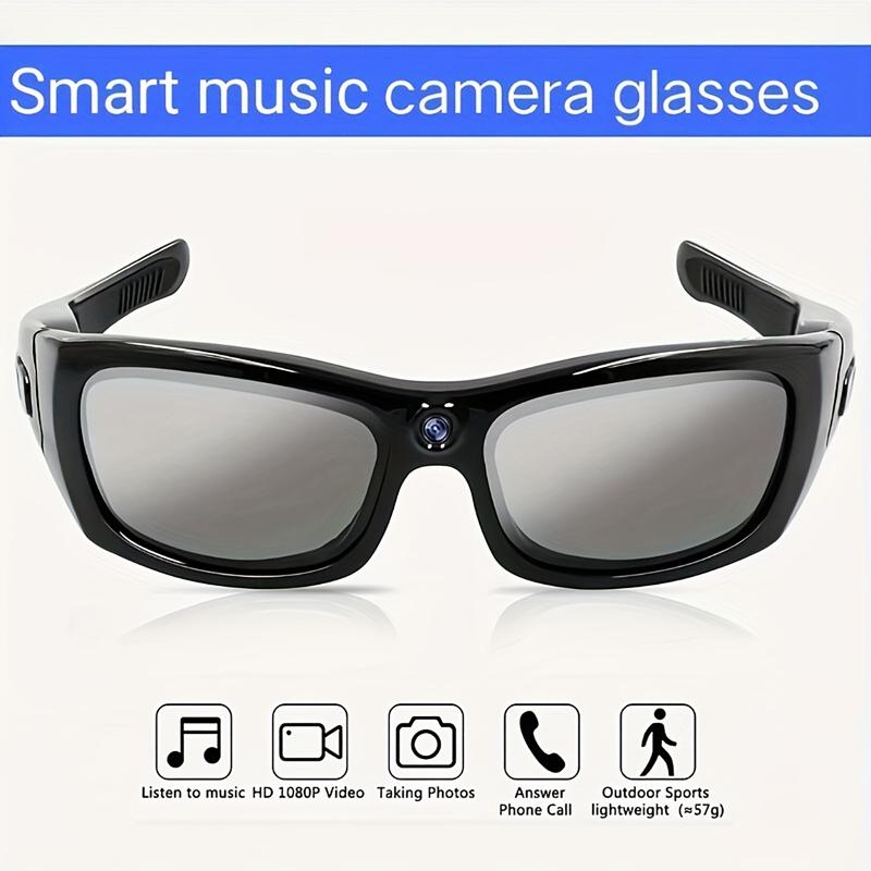 New HD Camera Glasses Wearable Polarized Lens DVR Video Surveillance Security Protection Video Cam For Outdoor Sports 2025