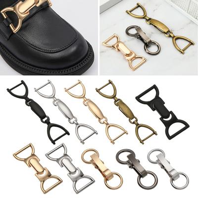 Alloy Garment Hardware Belt Buckle Metal Shoe Chain Shoes Buckles Metal Buckles DIY Shoes Bag