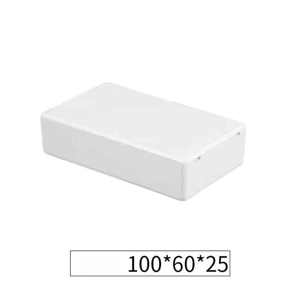 ABS-Kunststoff DIY-Gehäuse Instrument Elektronisches Projektgehäuse Wasserdicht Schwarz/Weiß Elektrische Zubehörteile 9 Stile