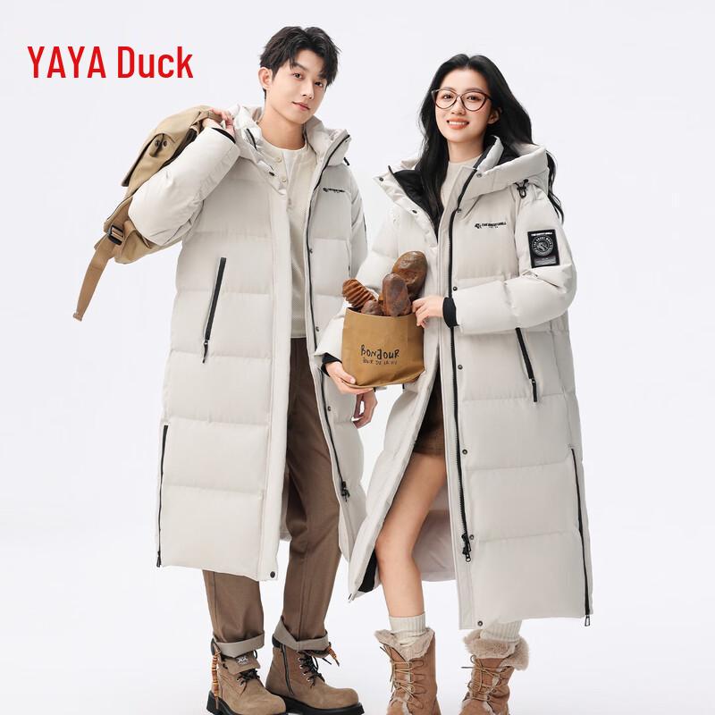 

YAYA Серія Велика Стіна Унісекс Довгий Пуховик з Капюшоном XL