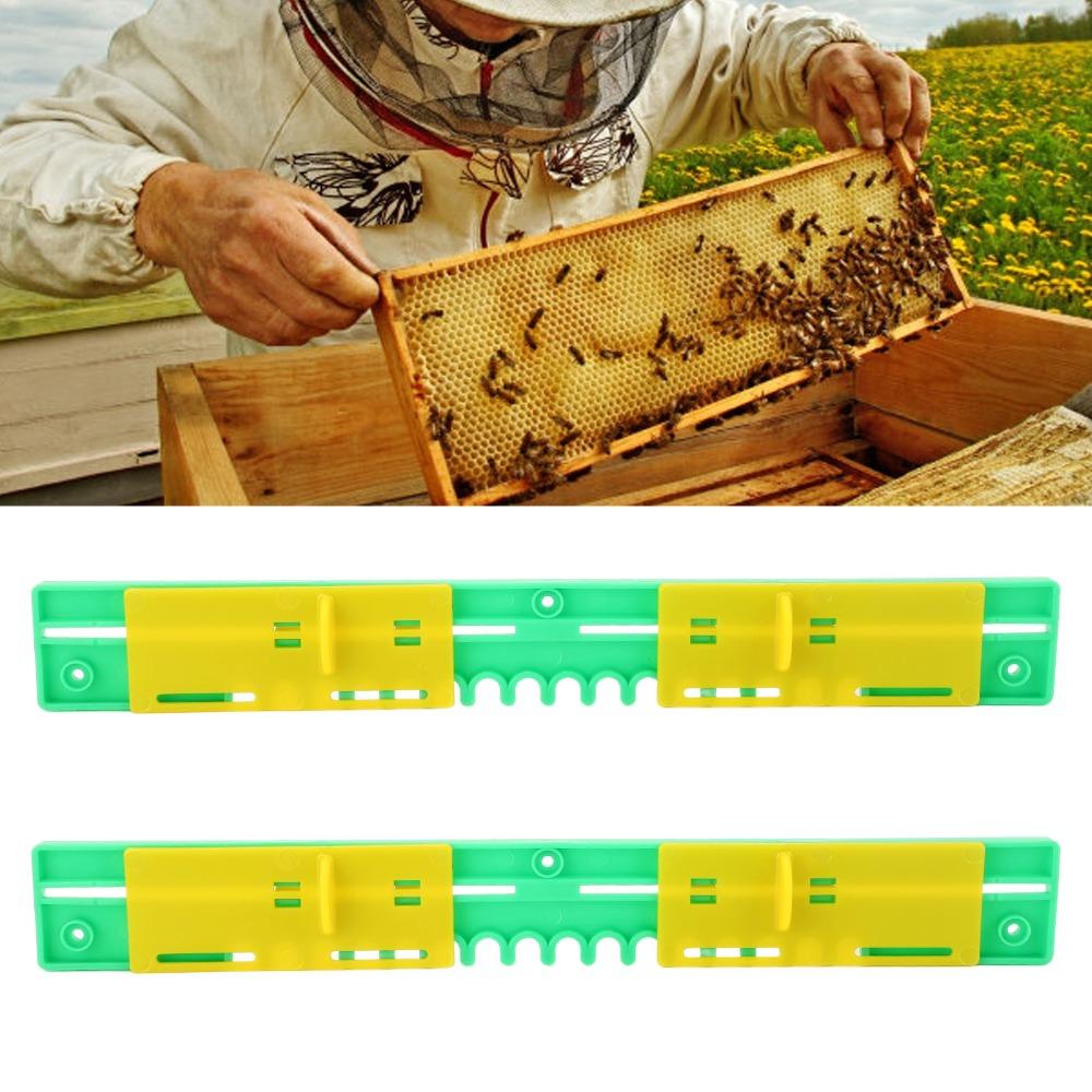 2pcs Corrosion Resistant Beehive Sliding Guard Plastic Beekeeping Gate Guard  Indoor Beekeeping