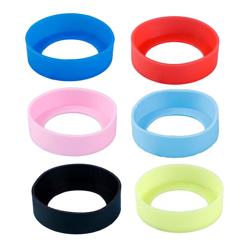6.5Cm Outdoor Silicone Round Nonskid Water Bottle Mug Cup Sleeve Cover