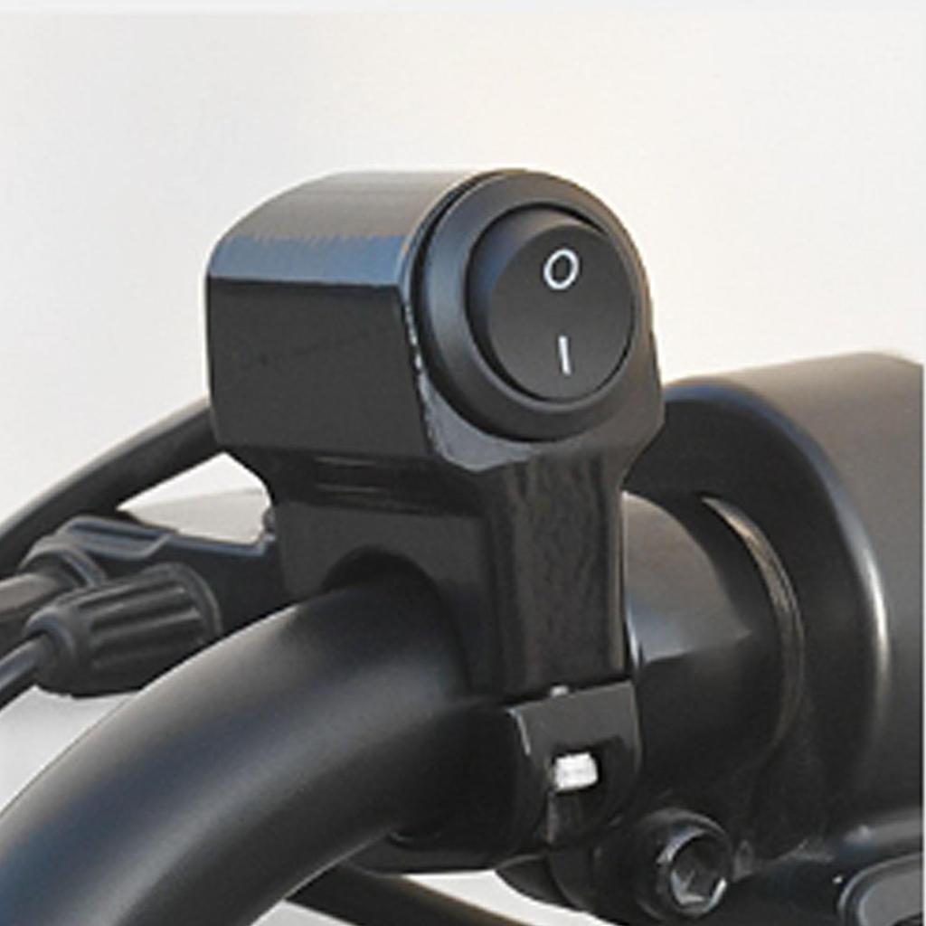 Motorcycle Switch, Waterproof, 0.5 - 3.9 Inches (12 - 100 V, 22 Mm), Headlight