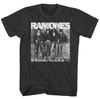 Ramones 1st Album Cover T-Shirt | Men’s Rock & Roll Music Classic Band Tee Black Unisex T-Shirt
