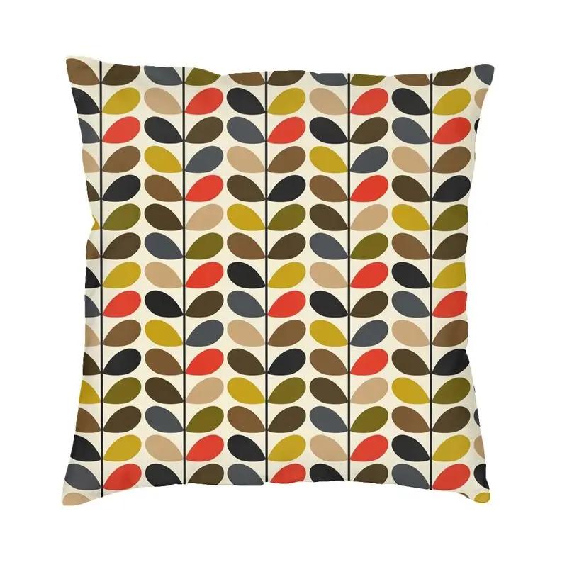 Orla Kiely Fabric Nordic Throw Pillow Cover Decoracion Salon Scandinavian Geometric Chair Cushion pillow covers decorative