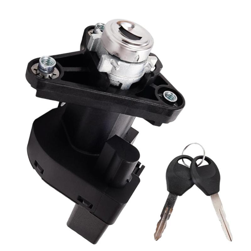 Lock Cylinder + 2 Keys Replaces Metal Ignition Switch Lock Cylinder Assembly 15142952 for Chevrolet Malibu 2004-2012