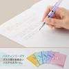 Notebook Plus Note Pasty Wireless Binding Notebook Semi B5 5 Color Set Limited NO-003D-P