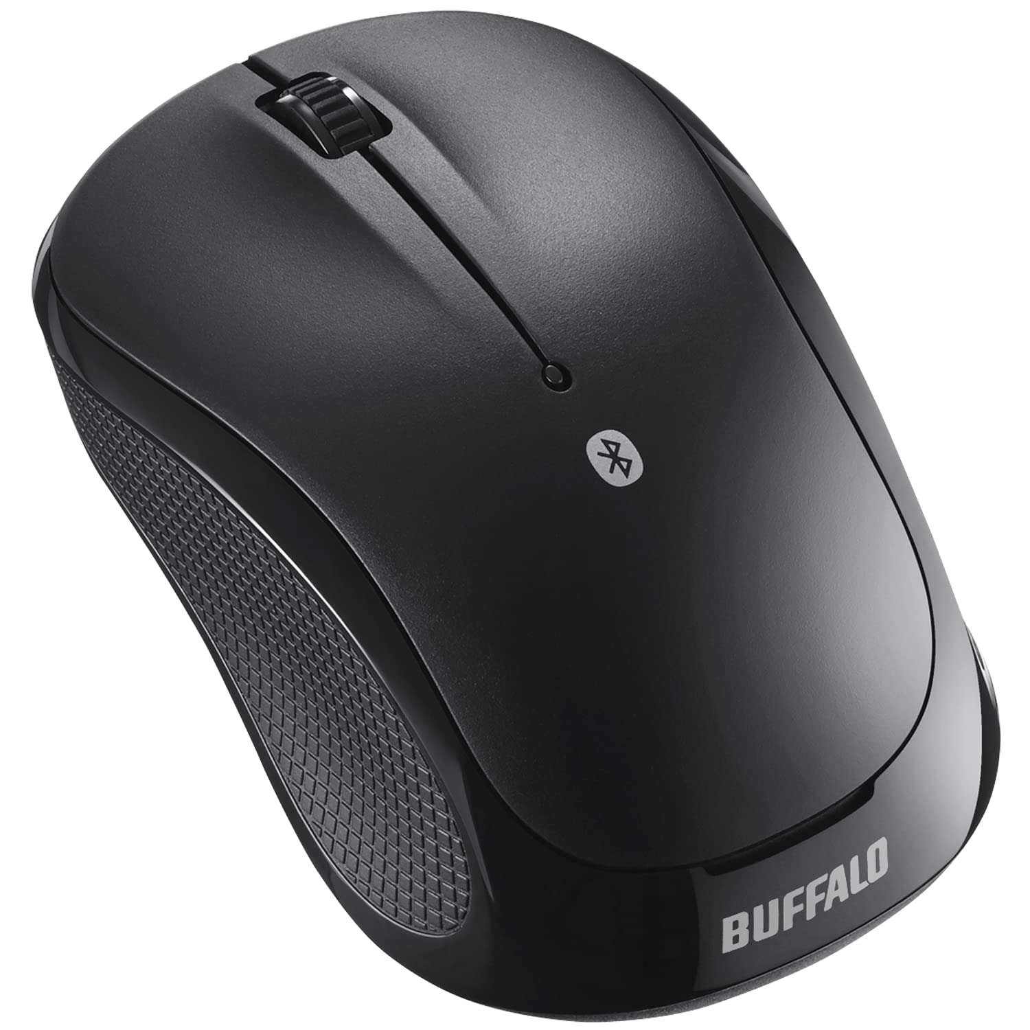 

Buffalo Bluetooth IR LED Compatible with Long Battery Life up to 490 BSMRB055BK 3-Button Mouse, Black, Windows/Mac/Chrome/Android/iOS/iPadOS, Days, чорний