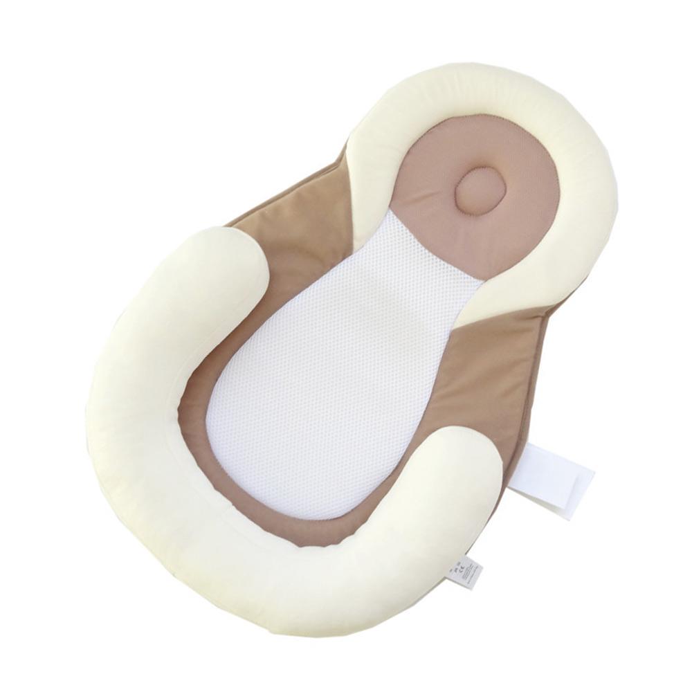 Sichere Schlafmatte für Neugeborene, Baumwollbett, tragbares Kinderbett, zusammenklappbar, Anti-Überschlag-Baby-Stubenwagen-Matte