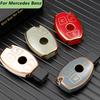 Für Mercedes Benz A B R G-Klasse GLK GLA GLC GLR W204 W210 W176 W202 W463 Schlüsselanhänger Hülle Schale Fob Schutz Auto Zubehör
