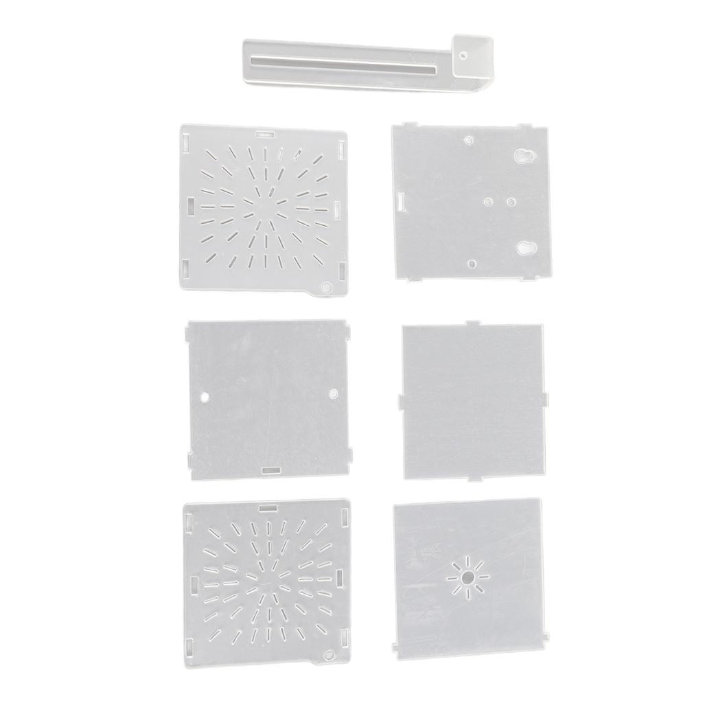 Acrylic Transparent Fish Tank Breeding Isolation Box Aquarium Hatchery Incubator Holder