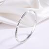 Starry Sky Silver Titanium Steel Bracelet for Women - High-End, Versatile, Full Diamond, Non-Fading Fashion Accessory