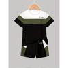 Boys' Fashion 3D Printed Casual Set