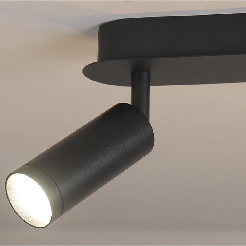 Langer Streifen-Kronleuchter, moderner, minimalistischer LED-Kronleuchter mit Spotlight, minimalistischer Esszimmer-Kronleuchter