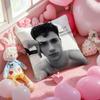 Actor Model J-Jacob Bixenman Cushion Cover Pattern Printed Pillowcase for Living Room Sofa Cushion Cover & Bedroom Decor