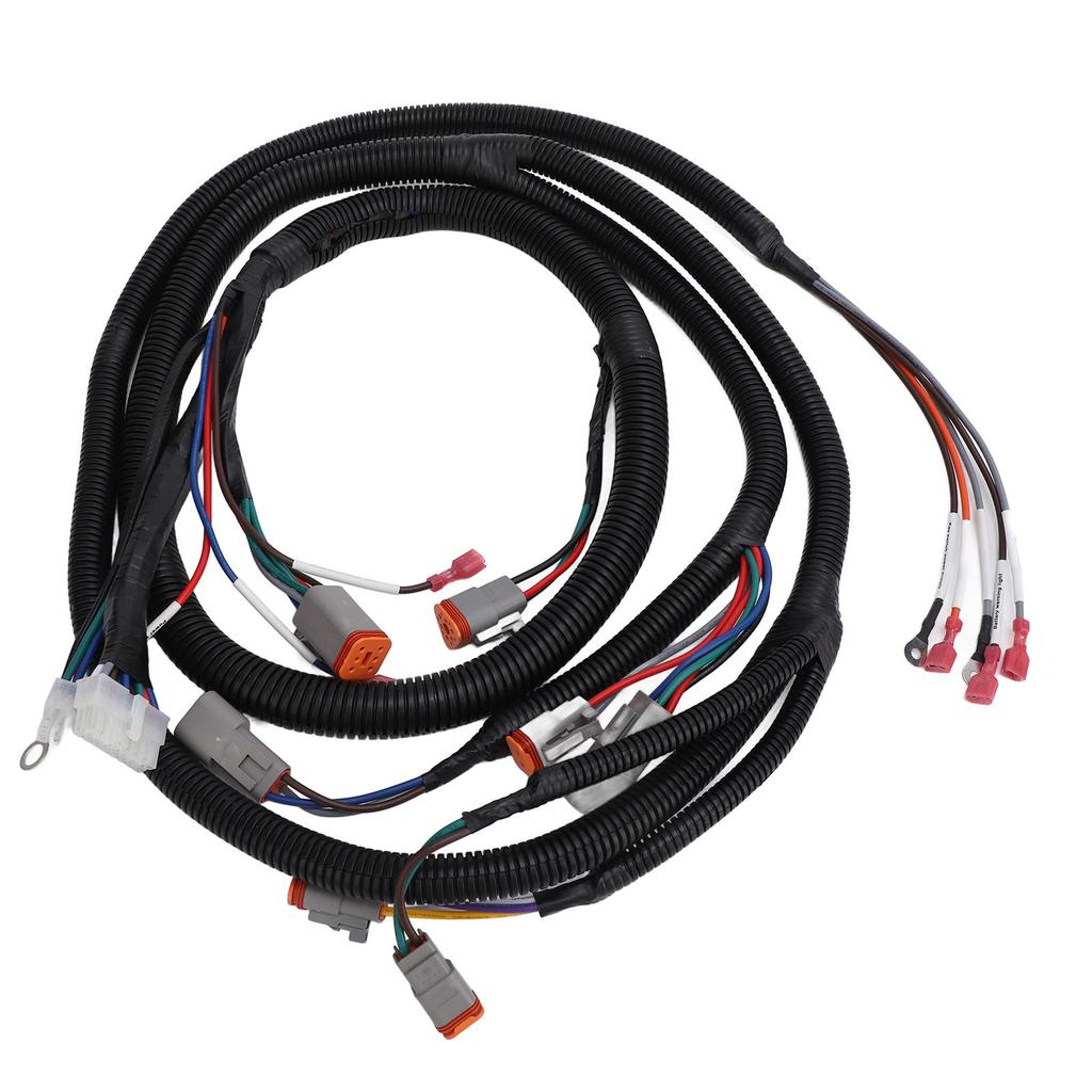 Golf Cart Control Wiring Harness 102196601 Controller Wire Harness Replacement for Club Car DS Black 1510A‑5251