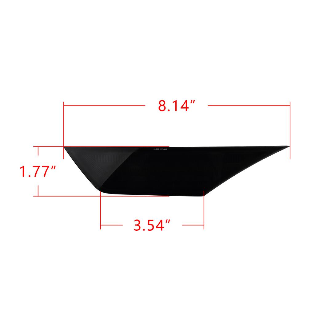 Vordere LED Seitenblinker Markierungsleuchte für Honda Civic X 10. Generation 2016-2020 LED Tagfahrlicht Seitenmarkierungsleuchte Signalgeber DRL