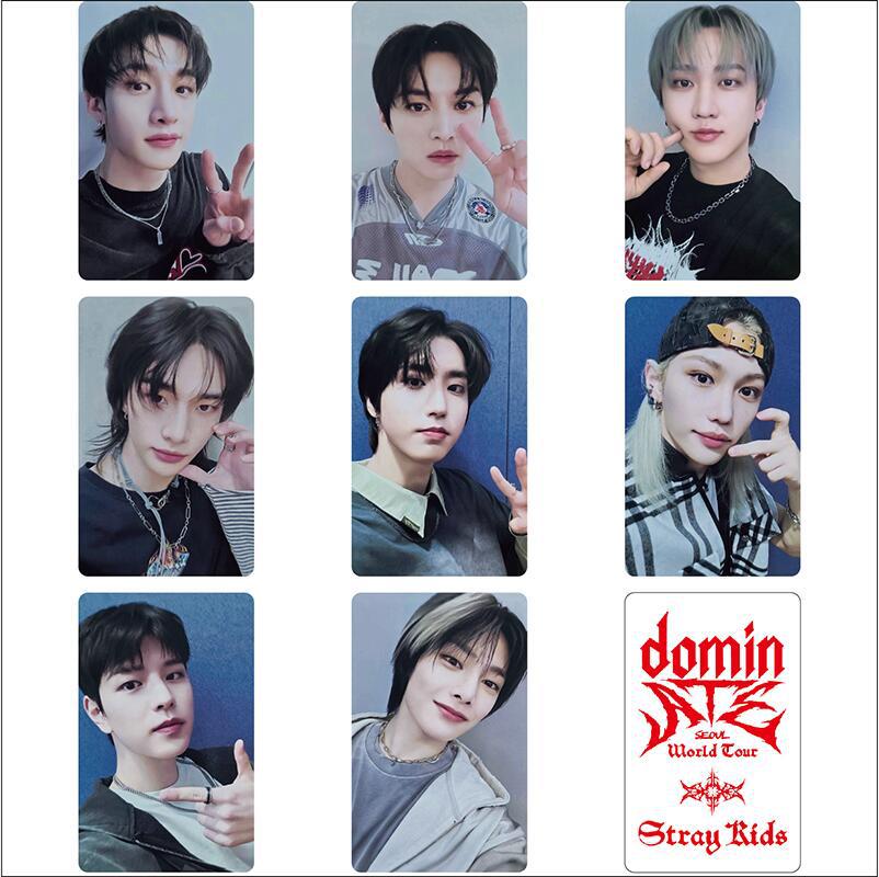 K-POP Stray Kids LOMO Card DOIT Small Card World Tour Set Card KARMA Card Felix Bangchan HAN Peripheral Collection Card