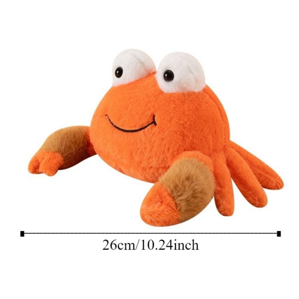 PP Cotton Animal Crab Dolls Simulation Sea Crab Plush Dolls Cute Crab Plush Toys New Year