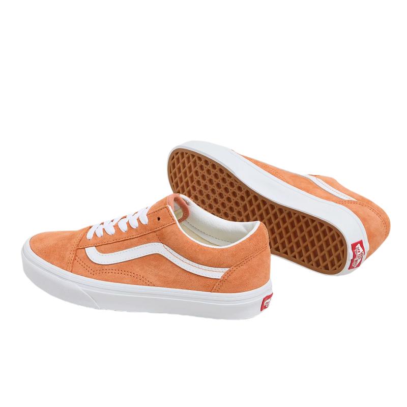 Vans Old Skool Freizeitkleidung Strapazierfähig Und Leicht Niedrige Skateboard-Schuhe Unisex Orange VN0A2Z42VVL