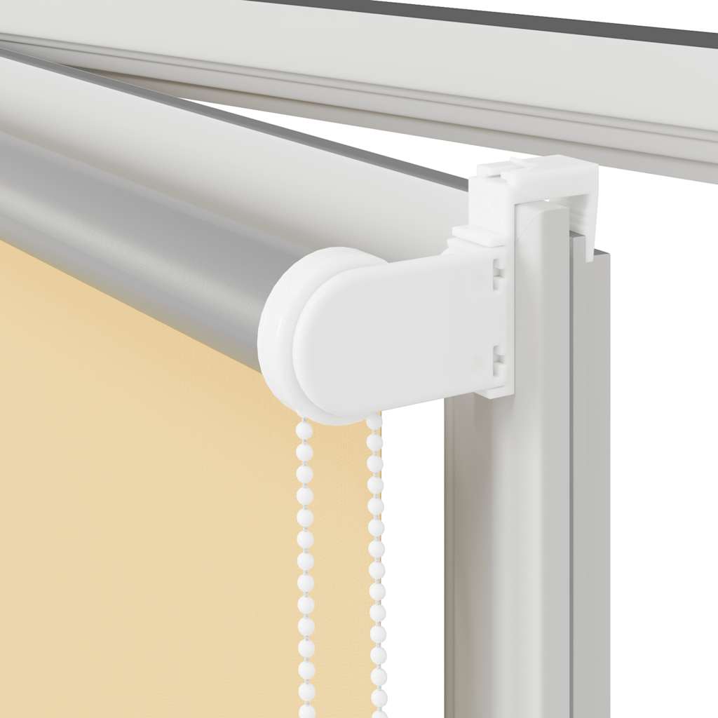Blackout Roller Blind Beige 160 X 150 Cm Fabric Width 156.6 Cm