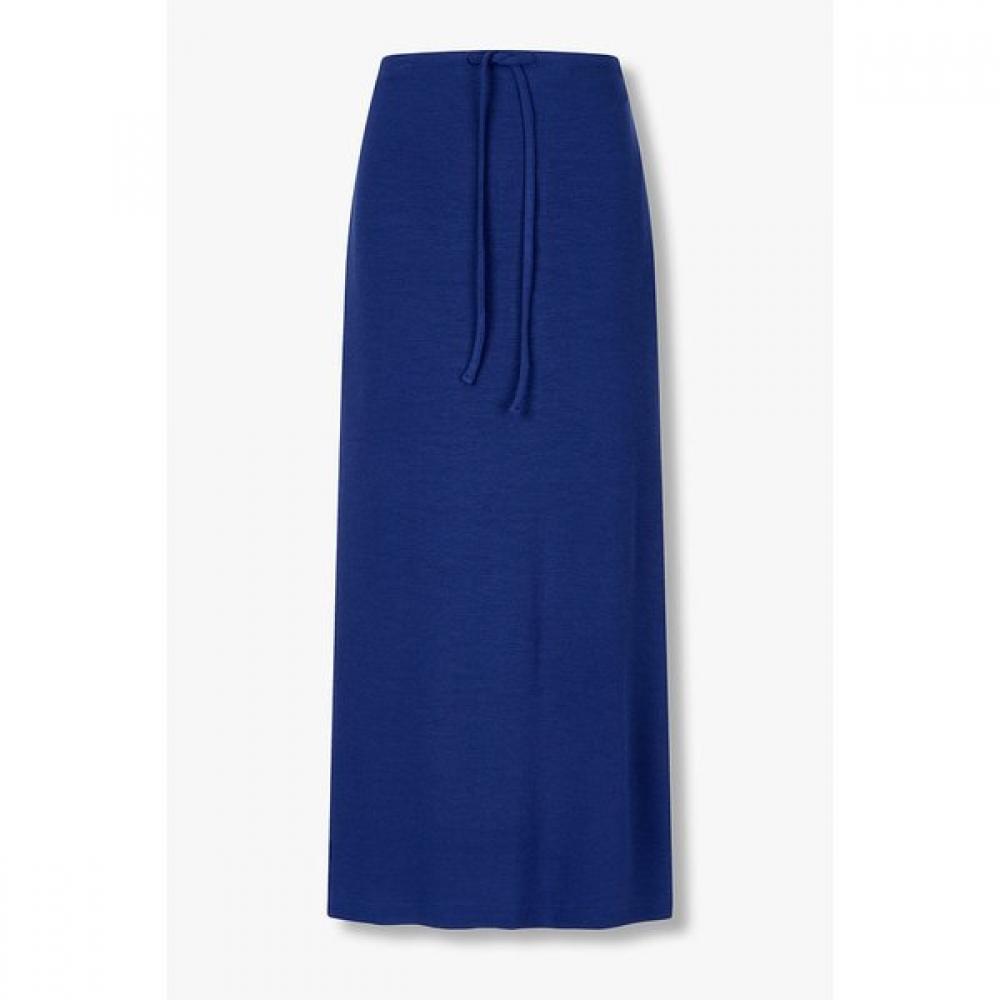 

Wool Back Slit Setup Long Skirt 9105332900ar 51 (blue)/One size