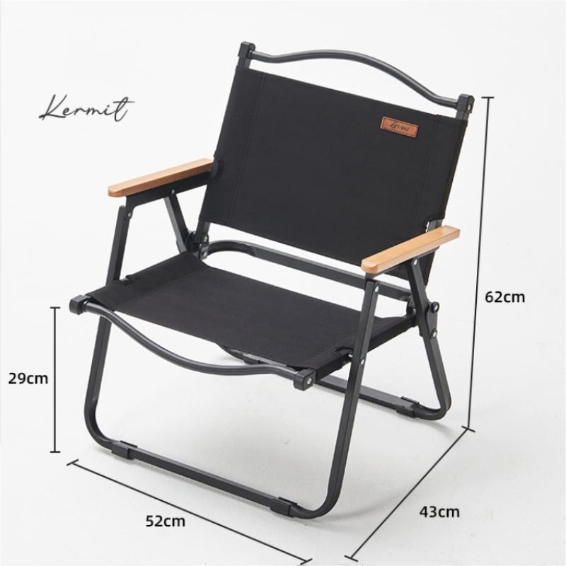 

GIANXI Green Summer Tourism Camping Chair Outdoor Fishing Foldable Chair Leisure Picnic Beach Chair And Table Outdoor Products