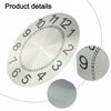 9.5 Inch Clock Face Aluminium Clock Dial Arabic Numeral Clock Dial