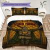 Custom Name Dark Souls Bedding,Quilt Set Quilt Cover Pillowcase Home Birthday Gift(1 * duvet cover + 2 * pillowcase, without core)_xia