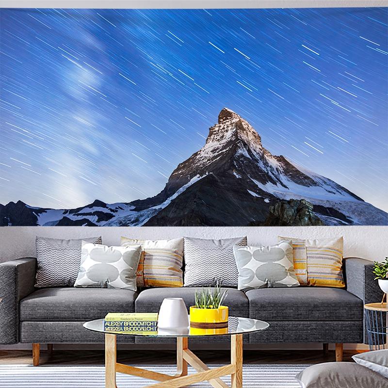 Landscape Photography Tapestry Collectors Edition Mount Everest Print for Nature Lovers Gallery Wall Decor