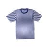 Sea Soul Shirt Oversized Stripe T-Shirt Crew Neck Man's Short Sleeved Top Breathable   Summer