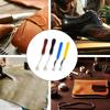 20Pcs Leather Needle Point Tracing Wheel, 2MM 4MM Tracing Wheel Sewing Tool Leather Stitching Marking Spacing Wheel Tool