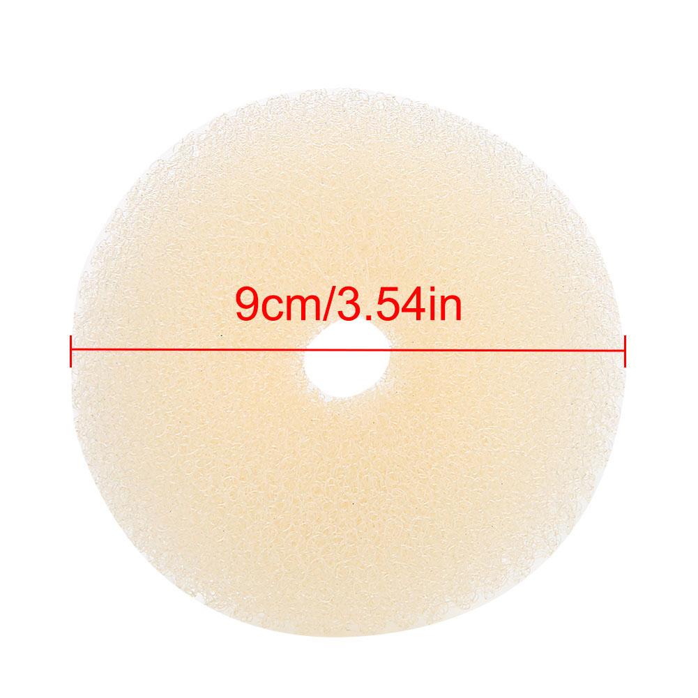 3 stk. hårtilbehør til kvinner, frisørverktøy, smultringer, parabol, hår, hodeplagg, disk, hårbånd