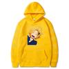 Anime My Hero Academia Kaminari Denki Hoodies Men Winter Long Sleeve Streetwear Kawaii Cartoon Sweatshirts