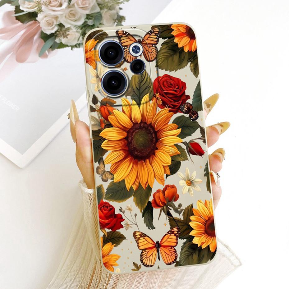 New Fashion Phone Case For OPPO Reno15 F / Reno15 FS Soft Silicone Cases For Oppo Reno 15F 15FS 5G CPH2801 Covers Bumpers