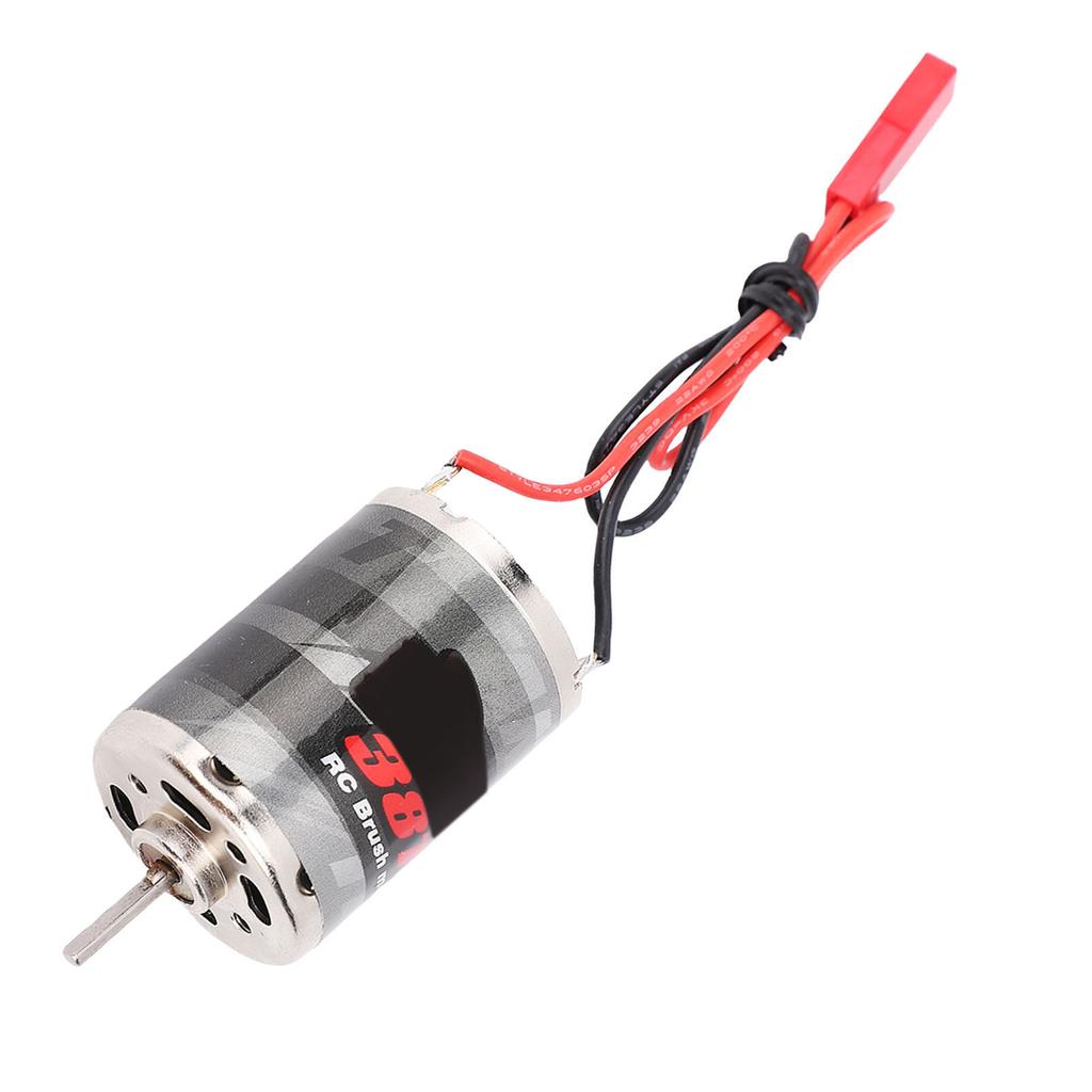 Brushed RC Motor Replacement for Traxxas 7075 High Torsion 38T Stainless Steel DC Electric Brushed Motor with Heat Sink