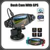 Car Dash Cam Driving Recorder Dual 1080P HD Camera Gravity Sensor Video Recordin