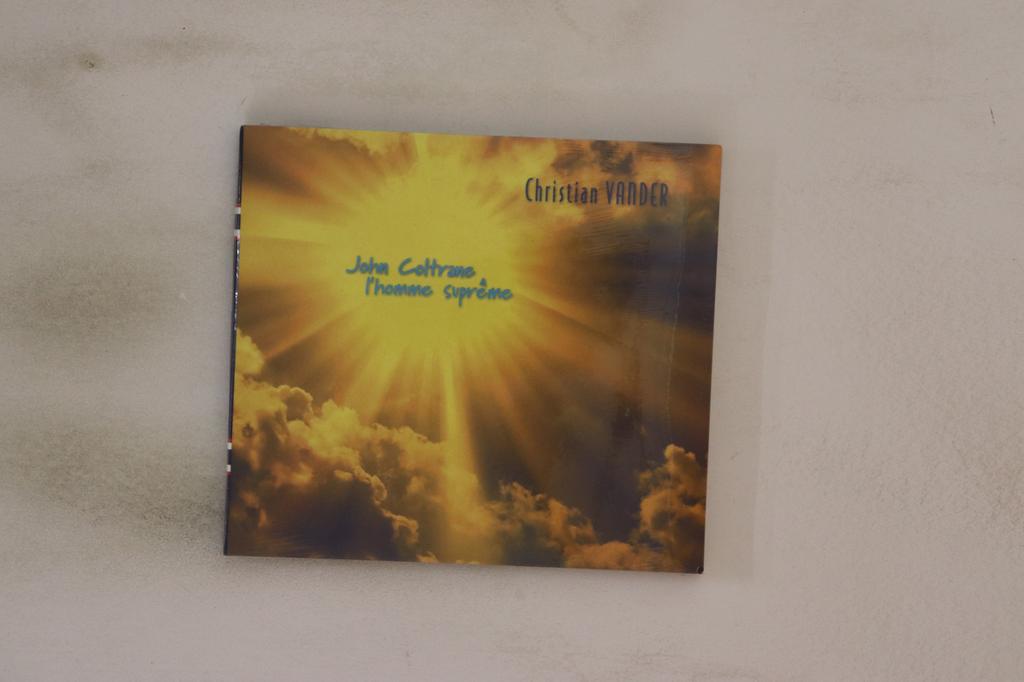 CD CHRISTIAN VANDER  John Coltrane Lhomme Supreme AXXXVI SEVENTH 2011 France Jazz Used
