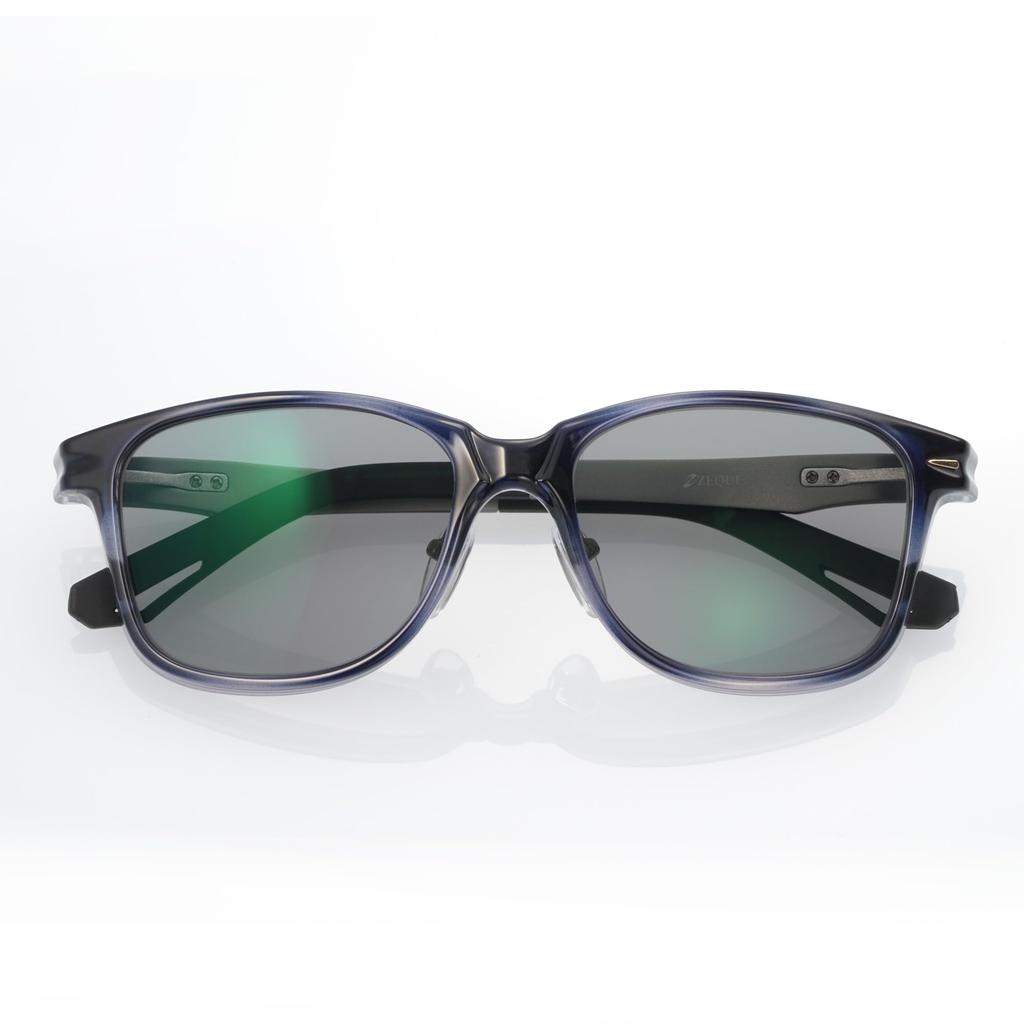 Zeque Polarized Sunglasses Sherry TRUEVIEW FOCUS [Zeque] F-2284 Charcoal/Gray