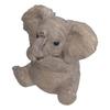 Resin Elephant Statue Crafts Cute Elephant Ornament Home Decoration for Living Room Bedroom