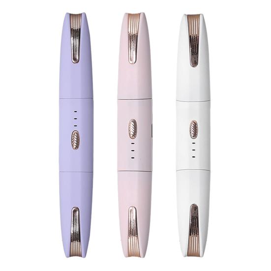 Electric Heated Eyelash Curler Eyebrow Trimmer 3 Temperature Modes USB Rechargeable Quick Heating Portable Travel Eye Lashes Clip Curling Tools