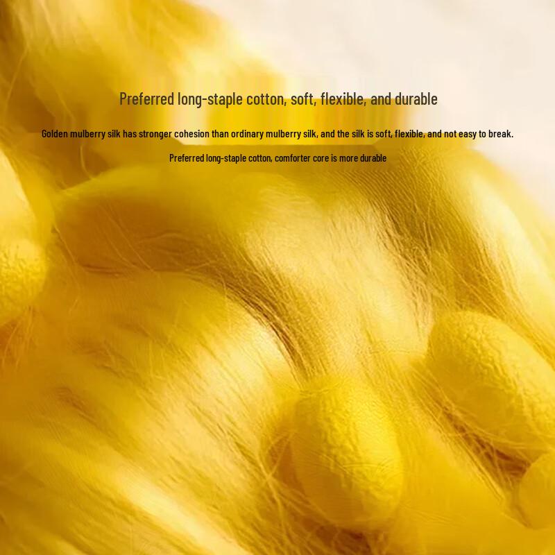 

Luolai Antibacterial Mulberry Silk Two-in-One Jacquard Quilt