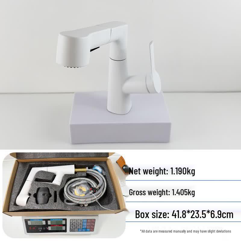TLXT Universal Lift & Pull Swivel Faucet