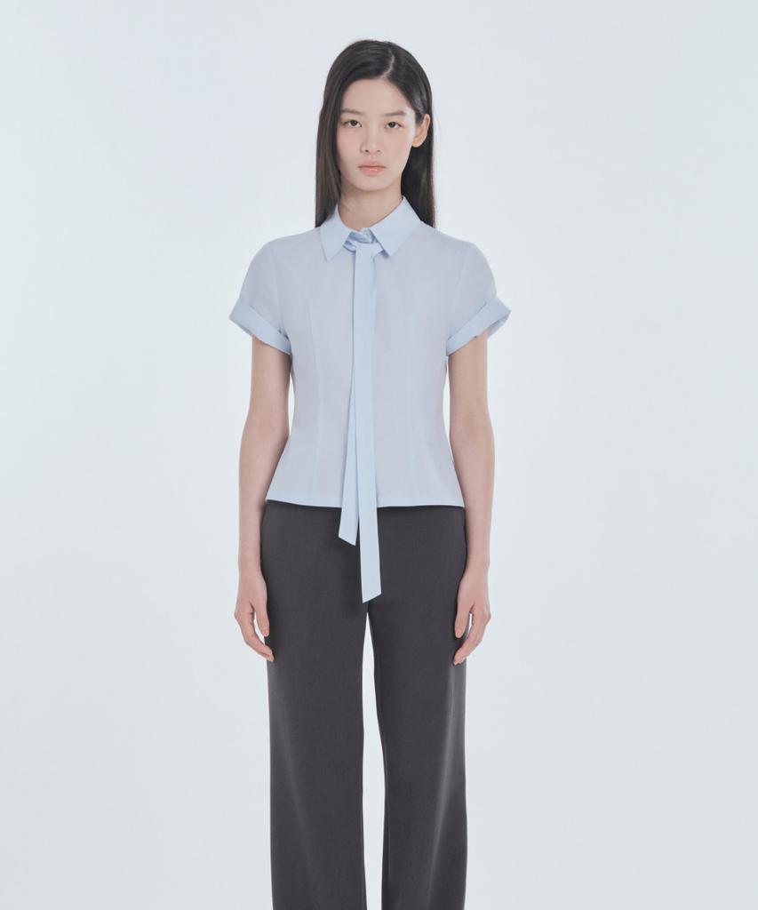 Mausolleum Emma Straight Fit Slacks - Charcoal