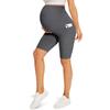 High Waist Maternity Belly Support Shorts - Slim, Elastic, and Comfortable Base Layer