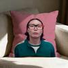 Roh J-Jae-Won Actor Pillow Case Linen Pillow Covers Cover For Couch Living Room Bench Patio Floor Linen Home Decor