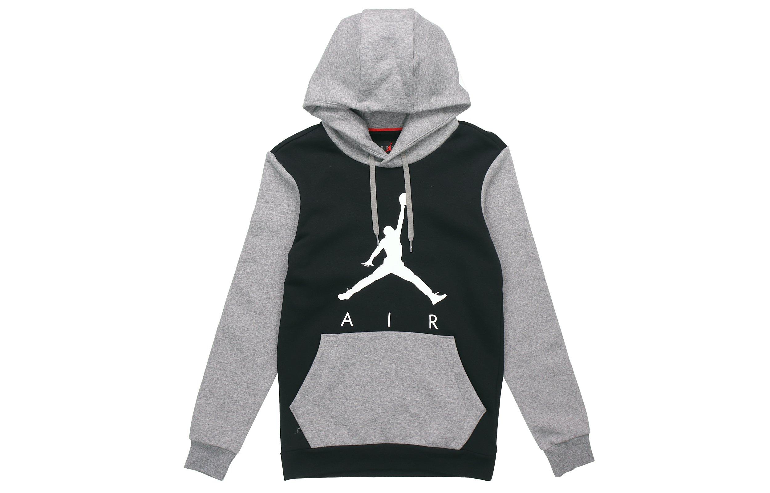 Мужская толстовка Jordan Jumpman Air Серая Черная CK1349-010 XXXL